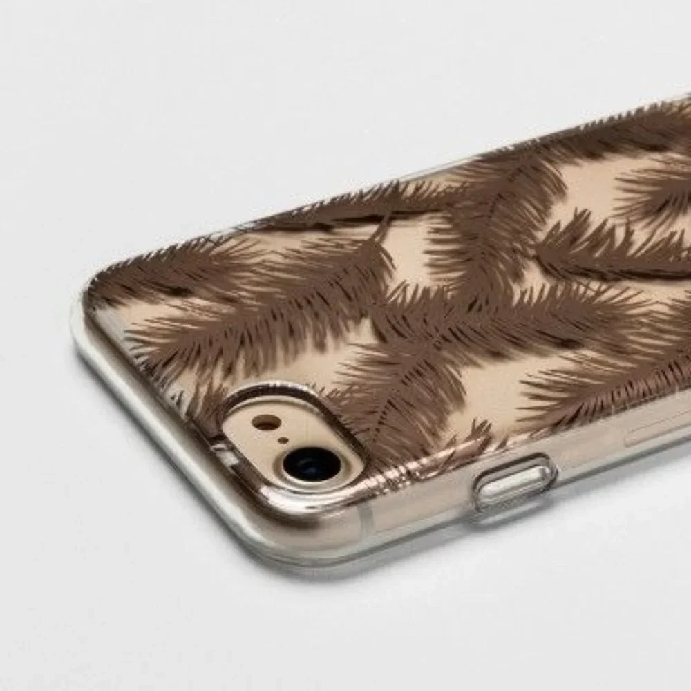 Heyday Apple iPhone 6/7/8 Case Rose Gold‎ Feathers